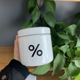 清仓卖完下架%arabica陶瓷咖啡豆搪瓷罐密封罐S M L号咖啡豆罐子