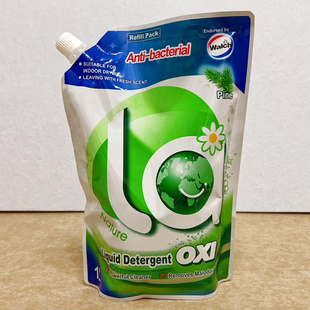 正品 威露士洗衣液抗菌La有氧洗1L松木除螨家用袋装 久留香去污 包邮
