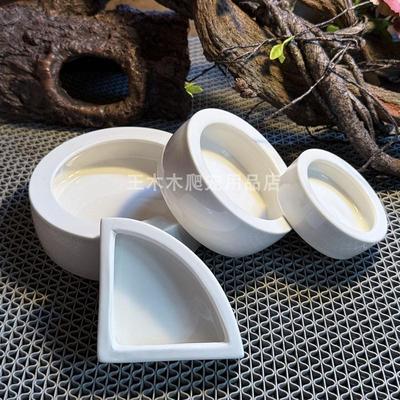 爬宠防逃陶瓷加大食盆