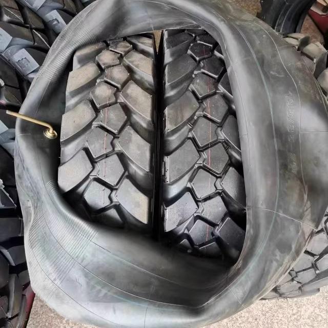 新源B75s/C80轮式挖掘机配件 尼龙轮胎车胎825-16/195/85-20内胎