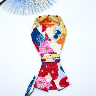 义领和服配件 礼服领衬 用假领振袖 日本和服半衿樱花半领传统和装