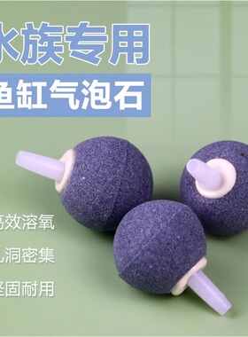 高温烧结氧气泡石气盘增氧爆气圆球形沙头鱼缸用品养鱼用水泵气泵