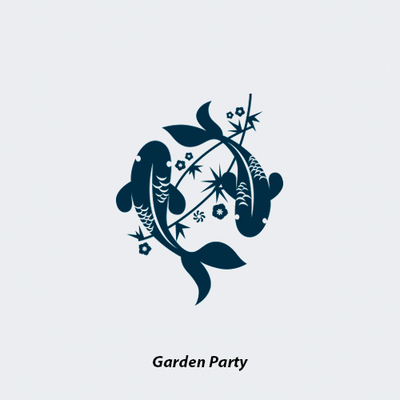 NEUF弗 创意防水纹身贴《游园地》 鲤鱼图腾双鱼纹样东方美