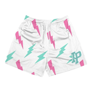 闪电美式篮球运动短裤男不过膝休闲三分四分裤健身训练透气款夏季