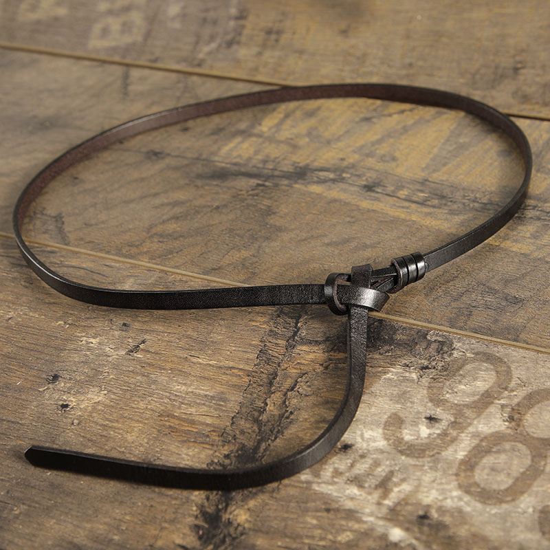 时尚无孔简约细腰带配饰