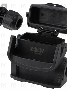 19461100252【HAN-ECO 10A-HSM1-M20 W. COVER/CA】