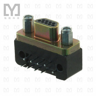 MDM-9PCBRP【CONN MICRO-D PLUG 9POS R/A SLDR】