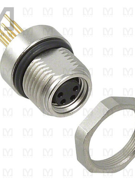 1694376【CONN RCPT FMALE 4POS GOLD SOLDER】