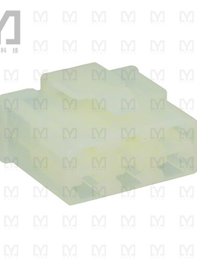 174204-1【CONN MALE TAB HSG 0.25 6POS NAT】