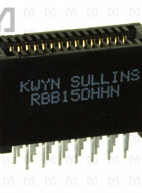 RBB15DHHN【CONN EDGE DUAL FMALE 30POS 0.050】