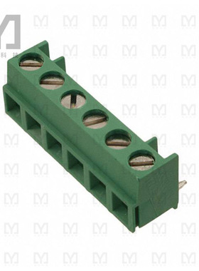 284093-6【TERM BLK 6POS TOP ENTRY 5MM PCB】