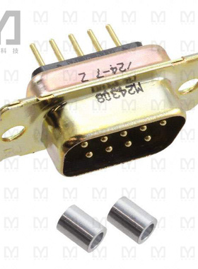 1757829-1【CONN D-SUB PLUG 9POS VERT SOLDER】