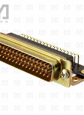 205869-1【CONN D-SUB PLUG 50POS R/A SOLDER】