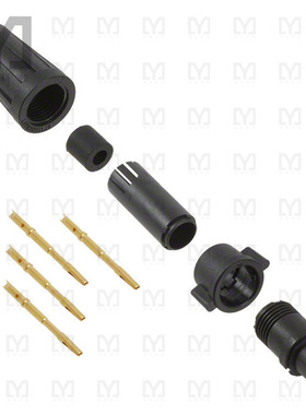 EN2C4F22G1W【CONN PLUG FMALE 4POS GOLD】