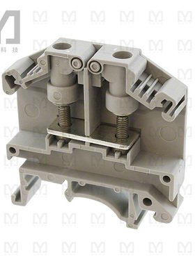 0790530【CONN TERM BLK FEED THROUGH GRAY】