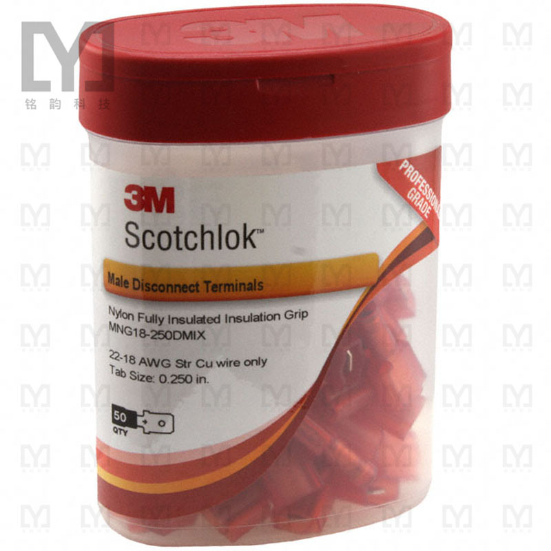 MNG18-250DMIX-BOTTLE【CONN QC TAB 18-22AWG 0.250 50PC】