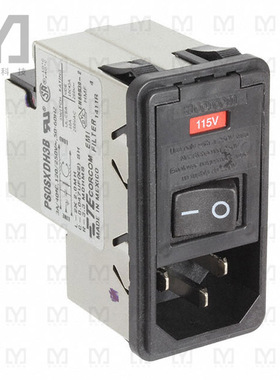 3-6609951-8【PWR ENT MOD RCPT IEC320-C14 PNL】