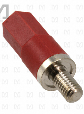 5701-2【ADAPT 10/32 SCRW TO BAN JACK RED】