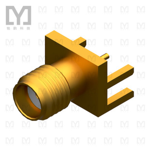 SMA RCPT MNT 6038 EDGE CONN 50OHM 2985 STR