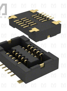 AXT510124【CONN SOCKET F4S .4MM 10POS SMD】