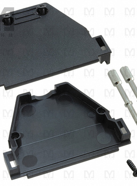 165X10229X【CONN BACKSHELL 50POS 180DEG】