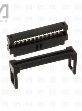 89947-724SLF【CONN RCPT 24POS IDC 28AWG GOLD】