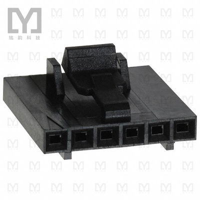 104257-5【CONN RECPT 6POS .1' POL UNLOAD】