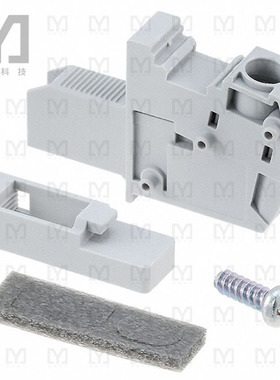 3056996【TERM BLK SCREW CLAMP 1POS GRAY】
