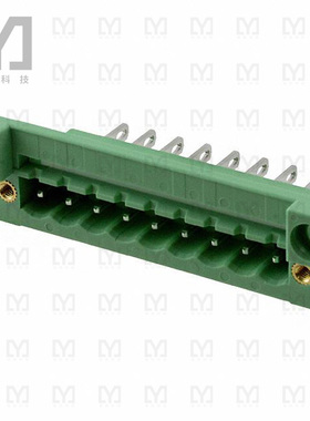 0710248【TERM BLK HEADER 9POS GREEN】