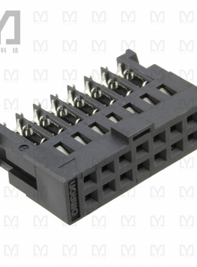 XG5M-1432-N【CONN RCPT 14POS IDC 24AWG GOLD】