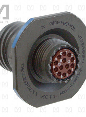 D38999/24WB35SNLC【CONN RCPT HSG FMALE 13POS PNL MT】