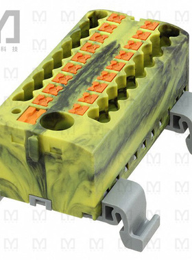 3273262【DISTRIBUTION BLOCK BLACK/YELLOW】