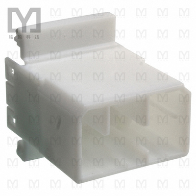 174931-1【CONN RCPT CAP HSNG 8POS DL WHITE】