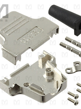 165X17419X【CONN BACKSHELL 15POS 180DEG SHLD】