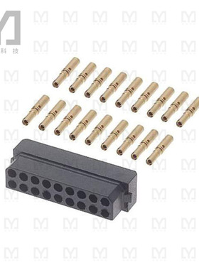 M80-8441845【CONN RCPT 18POS CRIMP 24-28AWG】