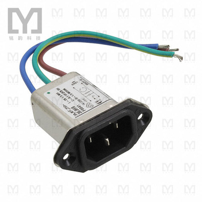 2-6609008-9【PWR ENT RCPT IEC320-C14 PNL WIRE】