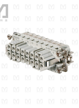 1650770000【INSERT MALE 16POS+1GND SCREW】