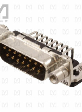 3-338169-2【CONN D-SUB PLUG 15POS R/A SOLDER】