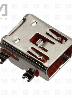 MUSBR-05-F-O-B-SM-A【CONN RCPT USB2.0 MINI B SMD R/A】