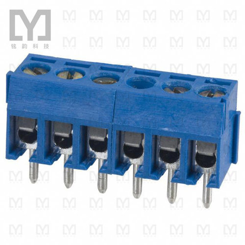 OSTTE060161【TERM BLK 6POS SIDE ENT 3.5MM PCB】