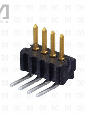 5-104186-1【CONN HEADER R/A 4POS 1.27MM】