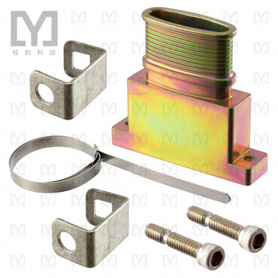 MDM-BT-37TE-SJS-CAD【CONN BACKSHELL 37POS 180DEG SHLD】