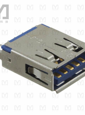 1003-001-0100180【CONN RCPT USB3.0 TYPEA 9POS VERT】