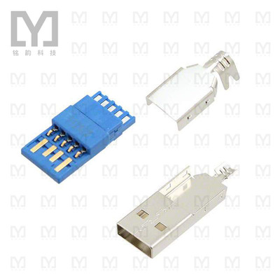1932266-1【CONN PLUG USB3.0 TYPEA 9POS SLD】