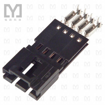 5-103946-3【CONN PLUG 4POS IDC 22-26AWG GOLD】