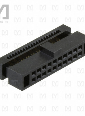 20021444-00020T4LF【CONN RCPT 20POS IDC 30AWG GOLD】