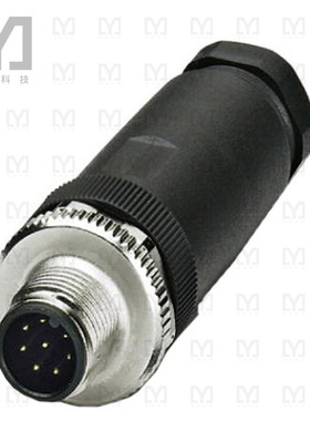 1513334【CONN PLUG MALE 8POS GOLD SCREW】