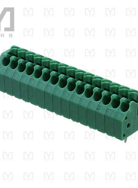 1985328【TERM BLOCK 15POS 45DEG 3.5MM PCB】