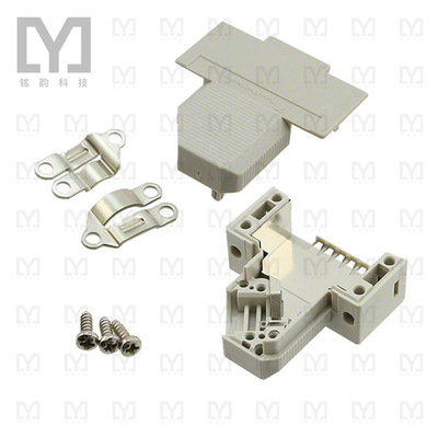 1393738-2【CONN BACKSHELL 15P 37.5DEG SHLD】