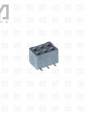 0791098402【CONN RCPT 6POS 0.079 GOLD SMD】